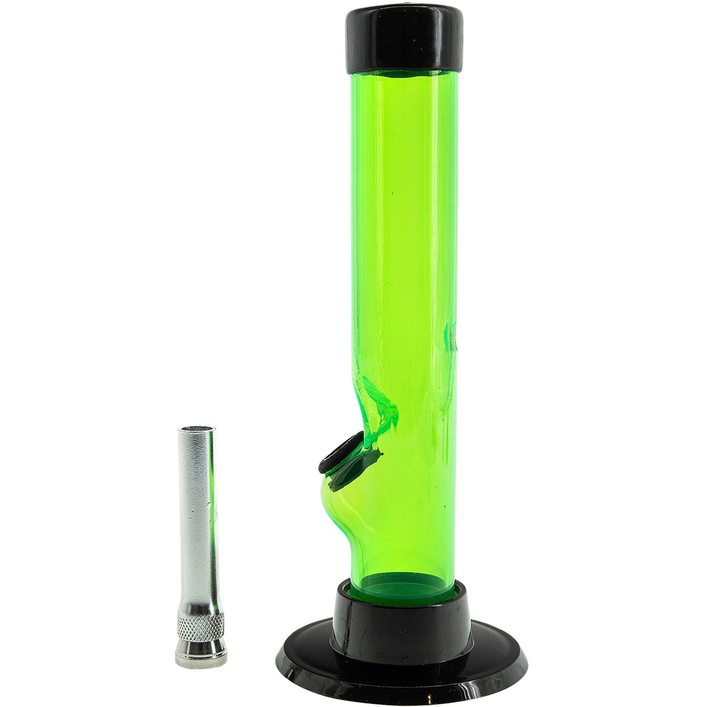 JM Enterprises Bong 6" Acrylic Straight Tube Bong