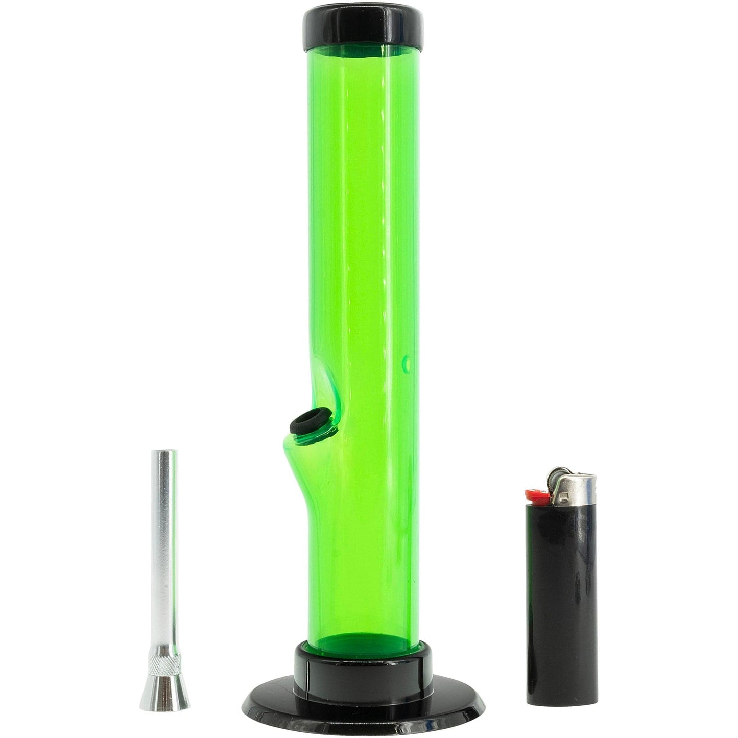 JM Enterprises Bong Acrylic Straight Tube Bong