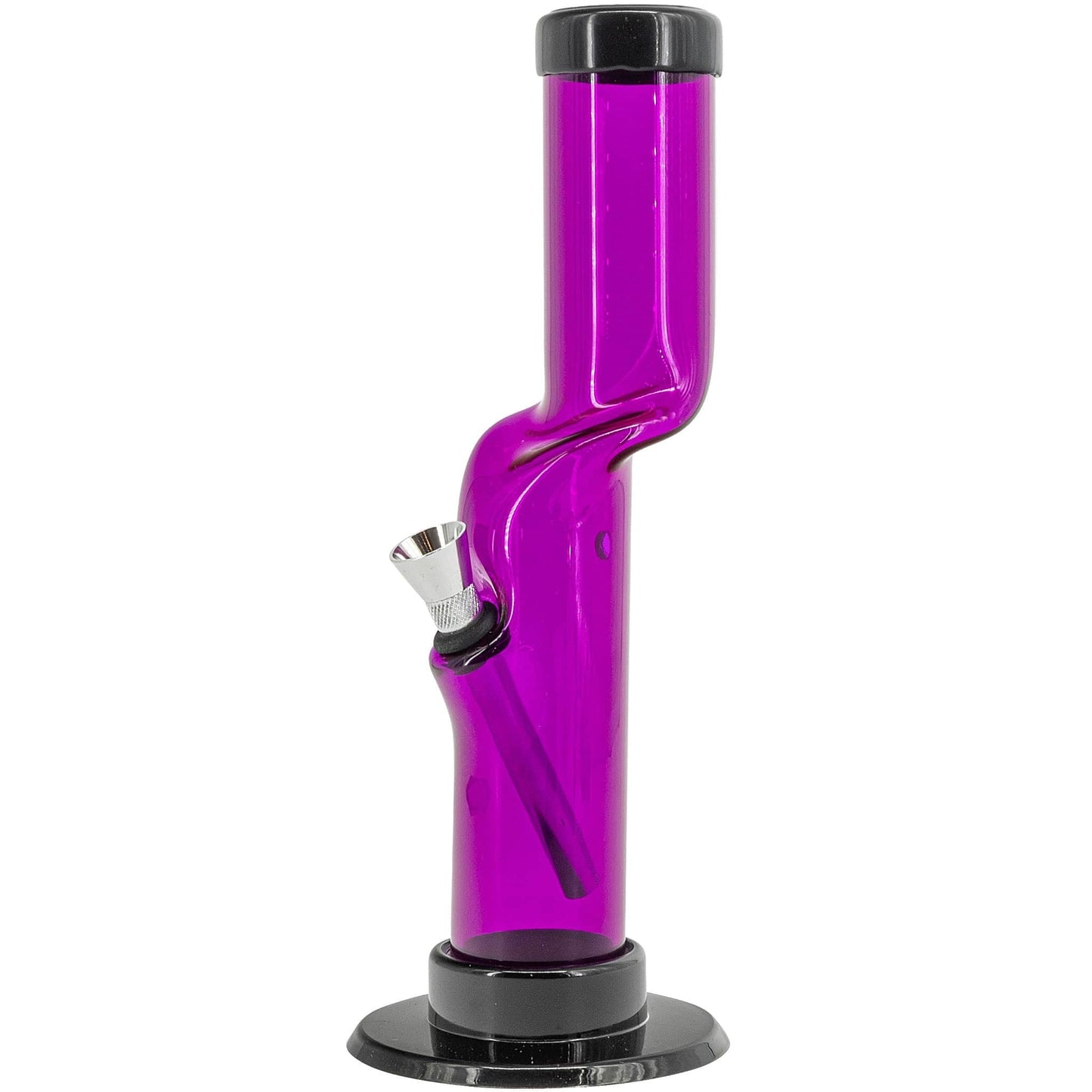 JM Enterprises Bong Acrylic Kink Neck Bong