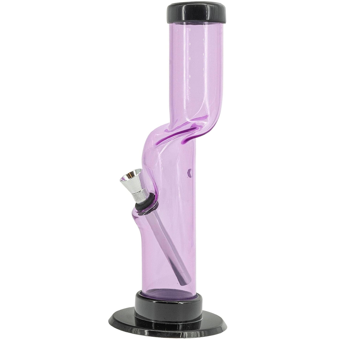 JM Enterprises Bong Acrylic Kink Neck Bong