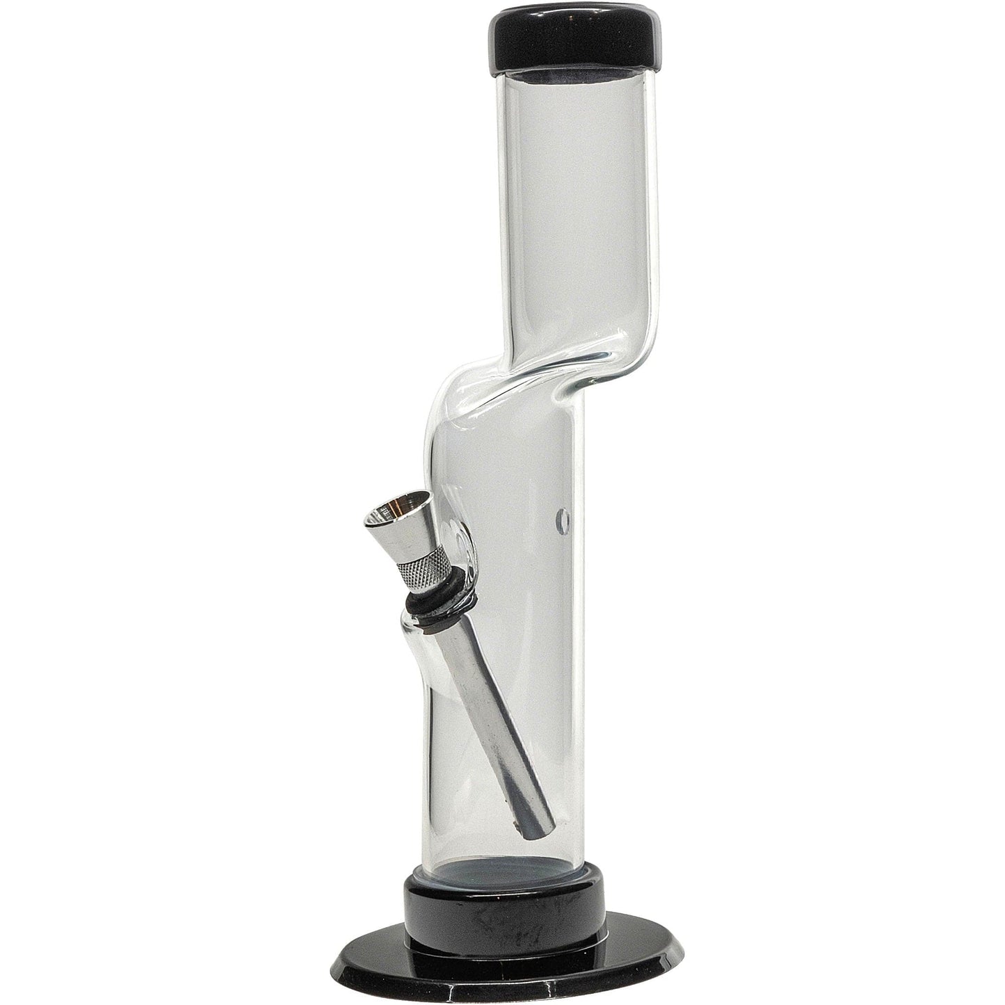 JM Enterprises Bong Acrylic Kink Neck Bong