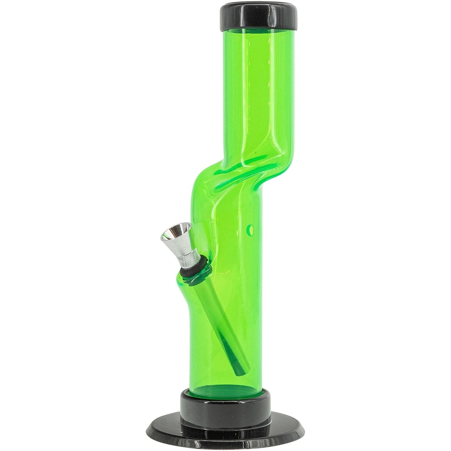 JM Enterprises Bong Acrylic Kink Neck Bong