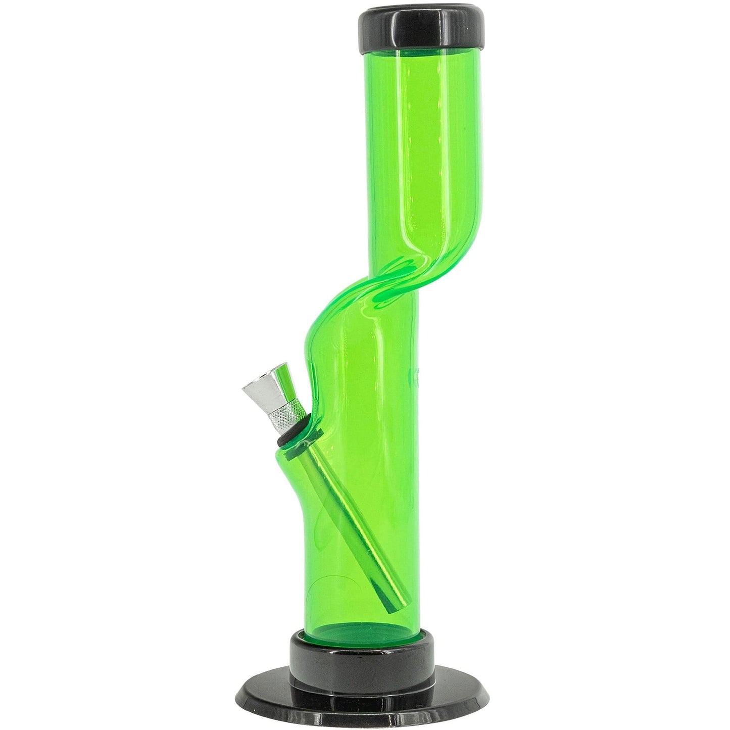 JM Enterprises Bong Acrylic Kink Neck Bong