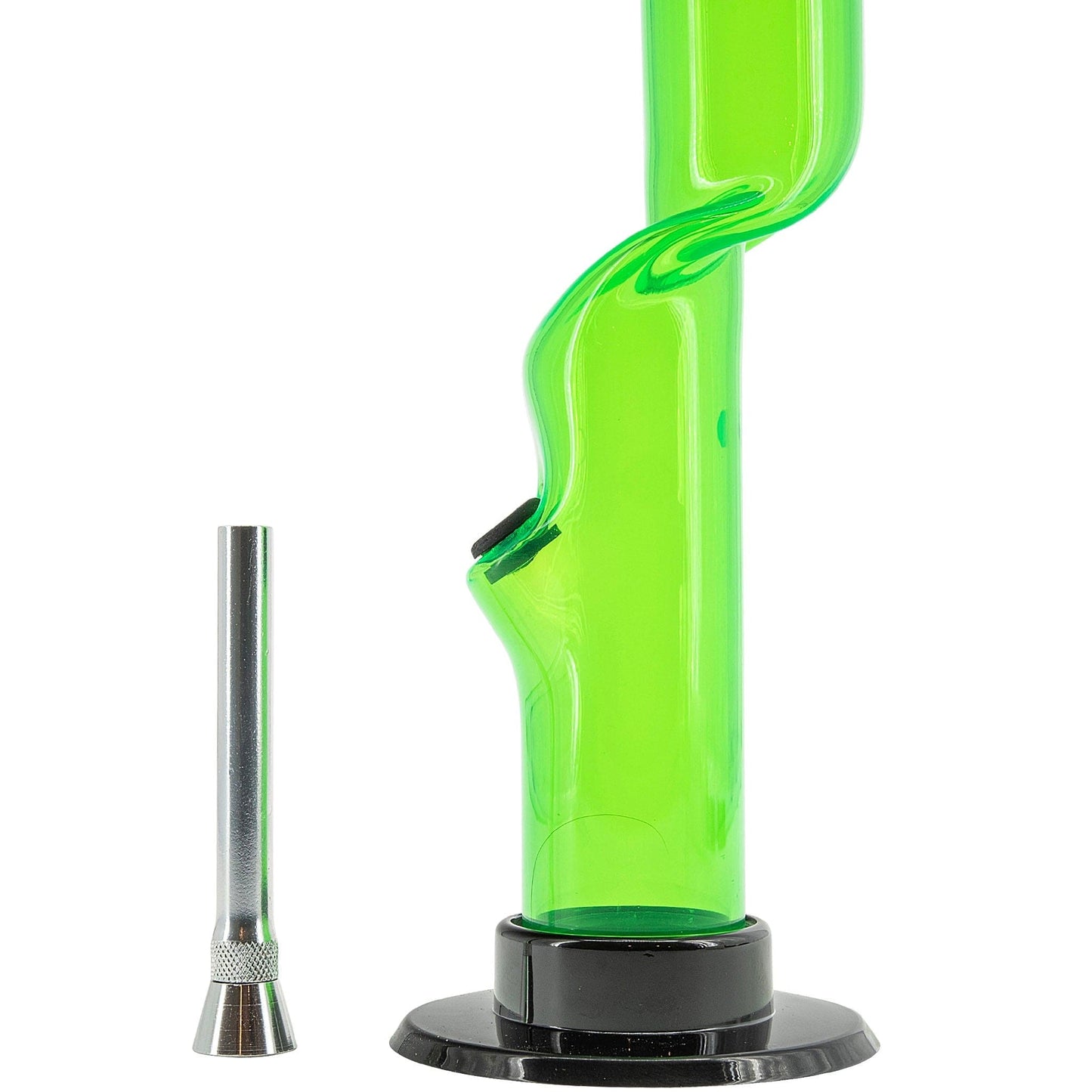 JM Enterprises Bong Acrylic Kink Neck Bong