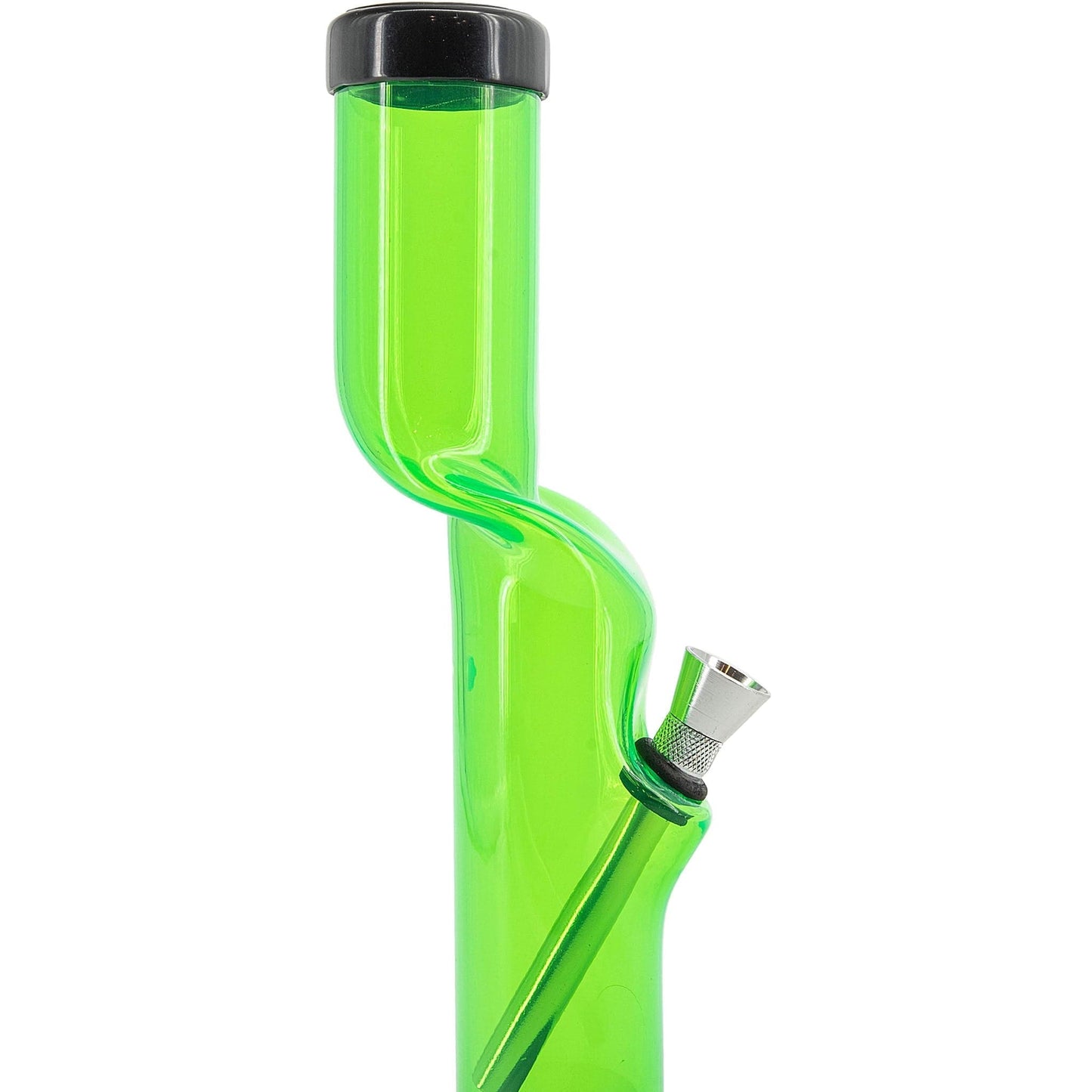 JM Enterprises Bong Acrylic Kink Neck Bong