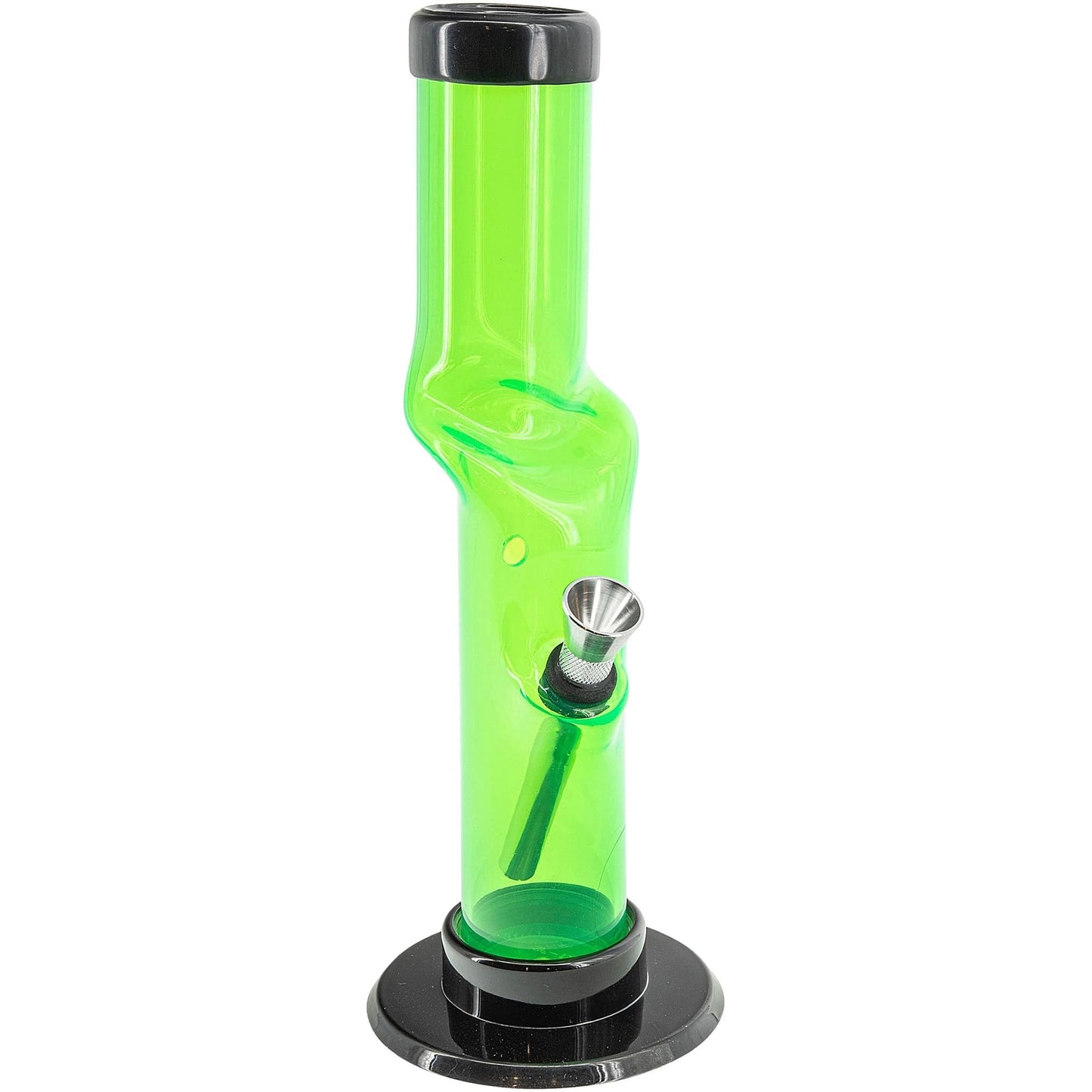 JM Enterprises Bong Acrylic Kink Neck Bong