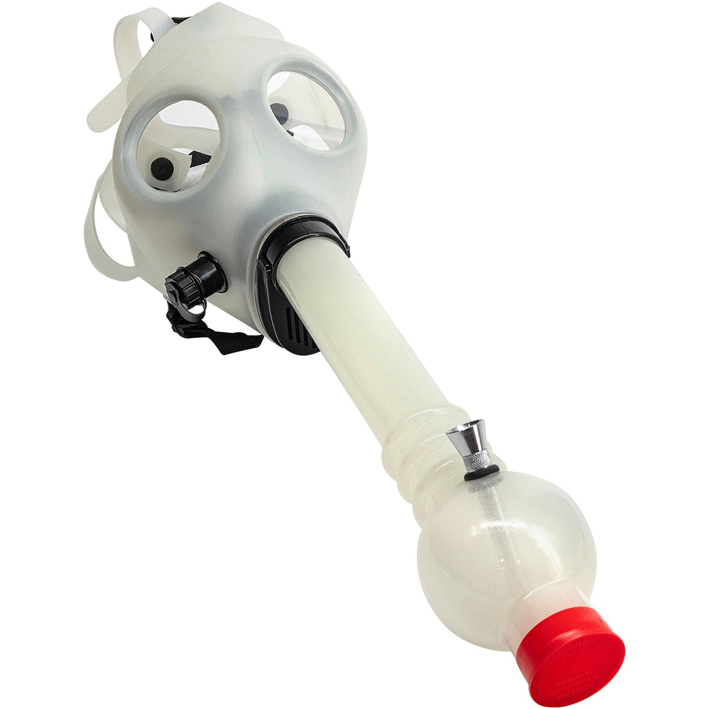 JM Enterprises Bong Acrylic Glow In The Dark Bubble Diffuser Gas Mask