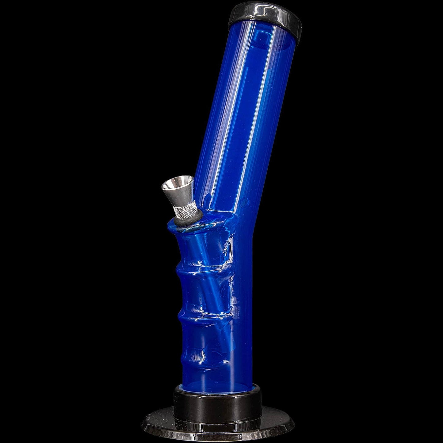 JM Enterprises Bong Acrylic Angled Straight Tube Bong