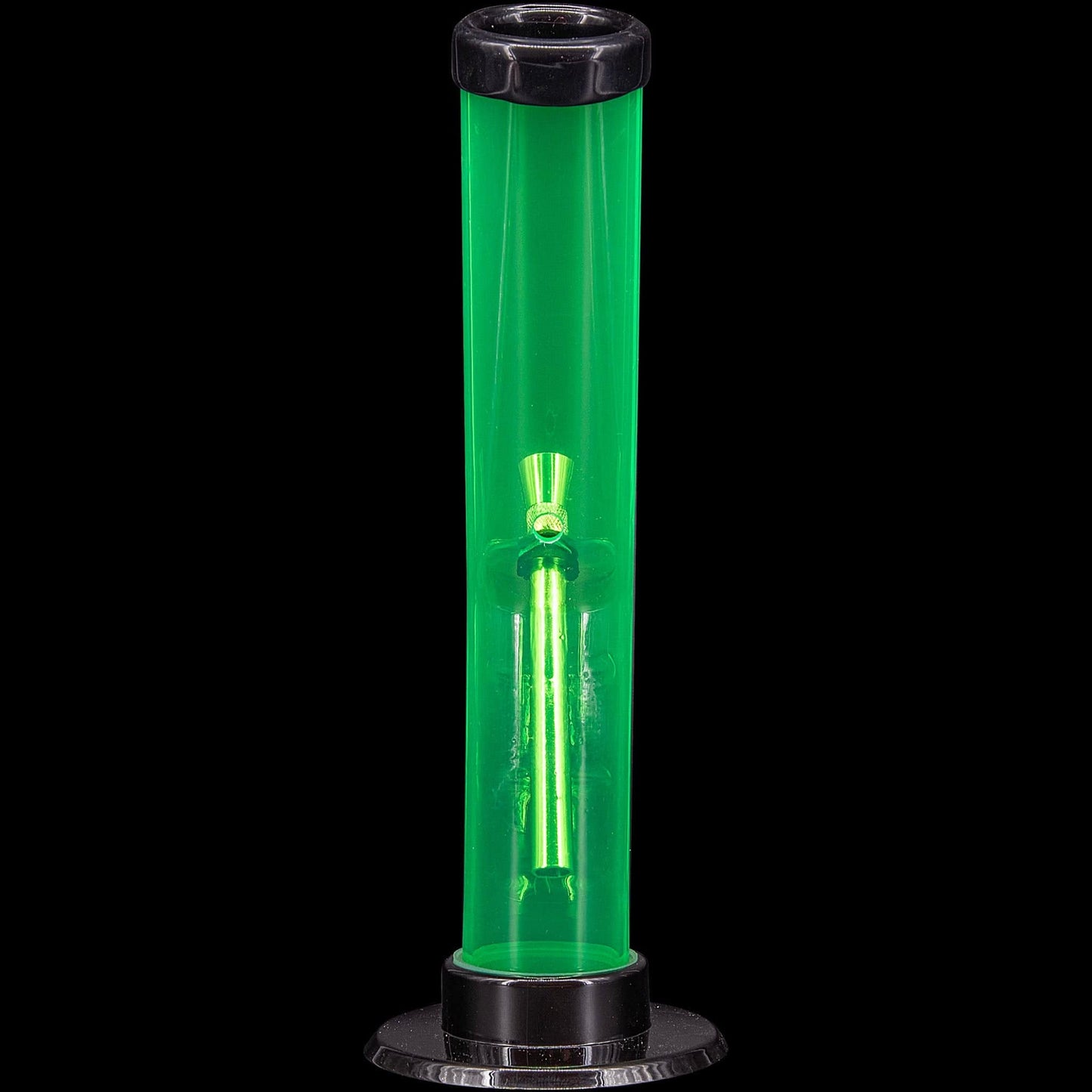 JM Enterprises Bong Acrylic Angled Straight Tube Bong