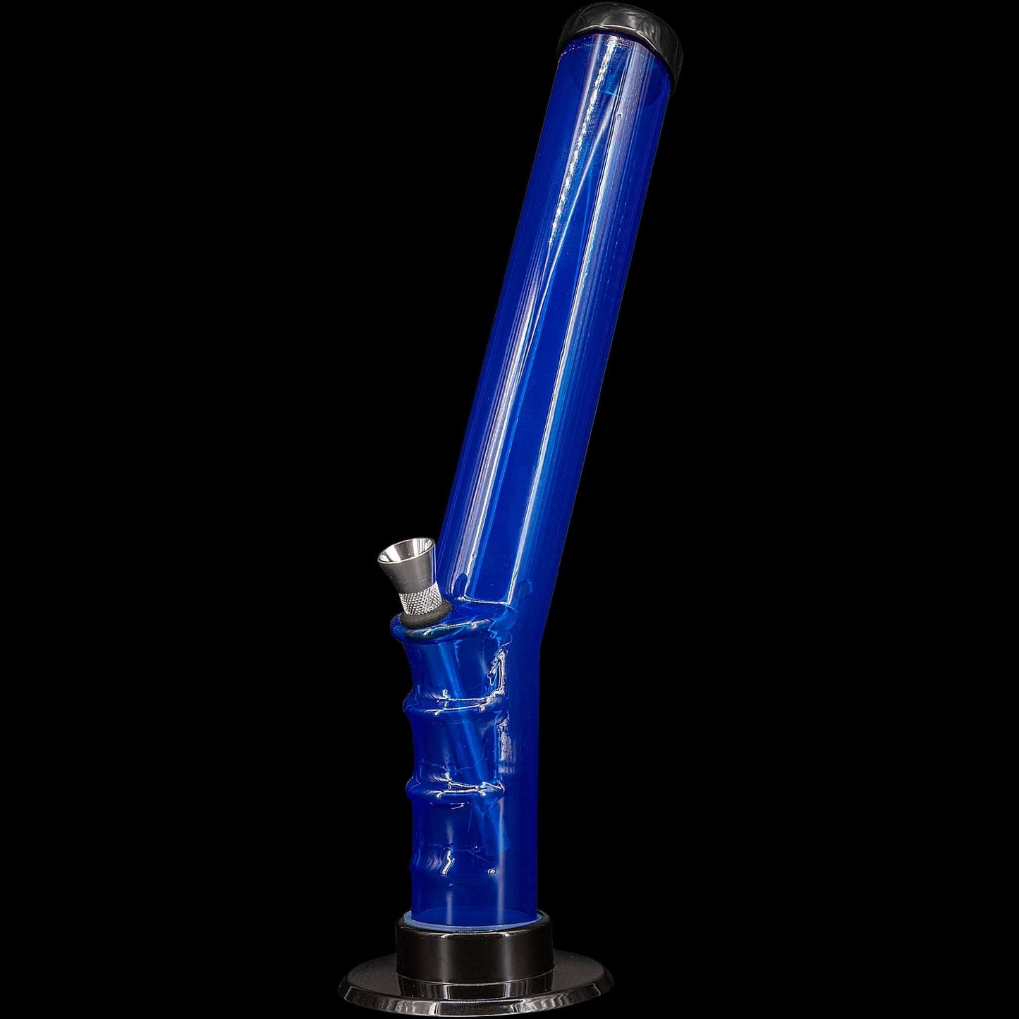 JM Enterprises Bong Acrylic Angled Straight Tube Bong