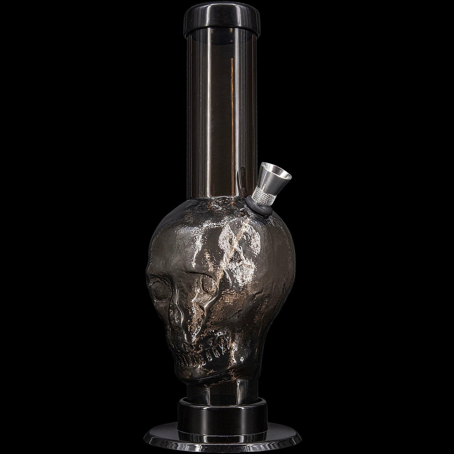 JM Enterprises Bong Black / 9 Inch Acrylic Skull Bong