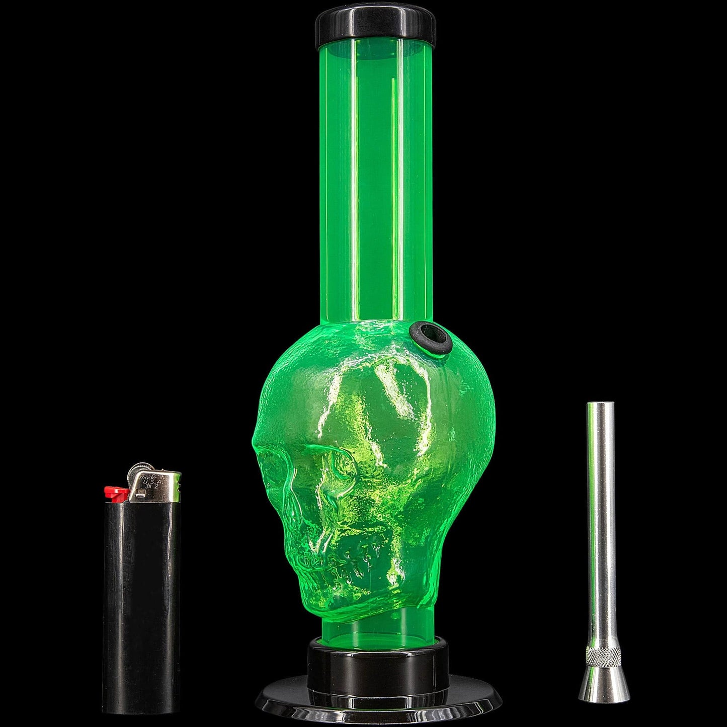 JM Enterprises Bong Acrylic Skull Bong