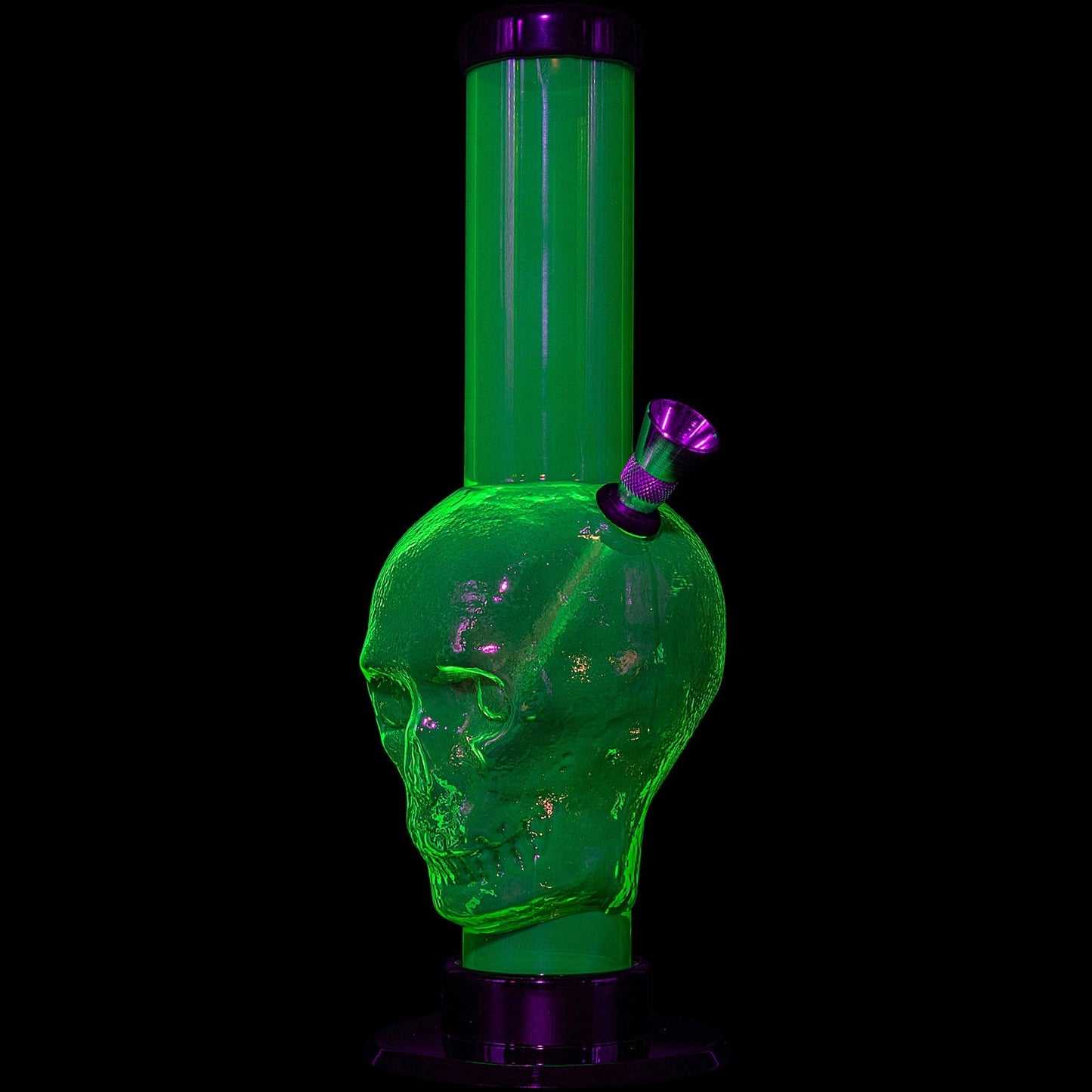 JM Enterprises Bong Acrylic Skull Bong