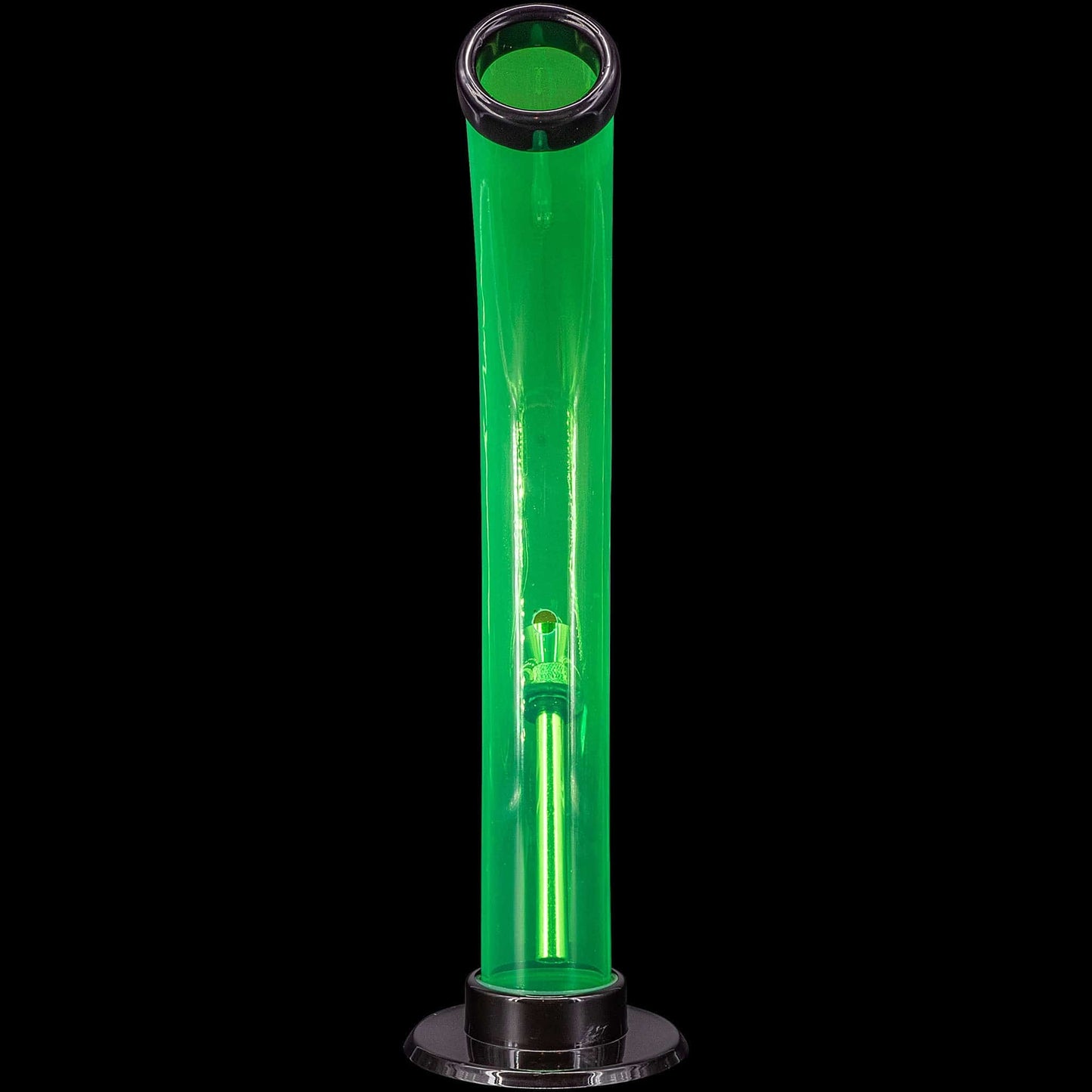 JM Enterprises Bong 10'' Acrylic Curved Tube Bong