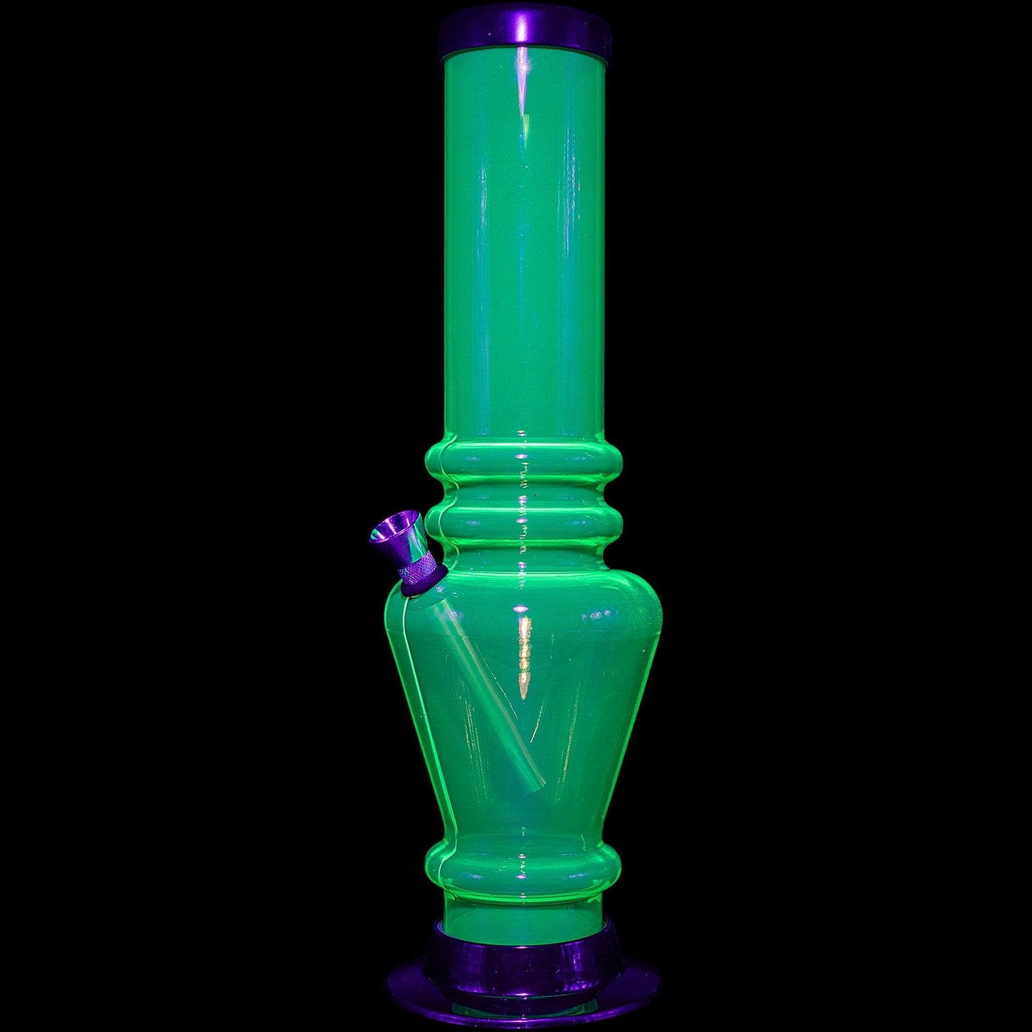 JM Enterprises Bong 12" Acrylic Vase Base Bong