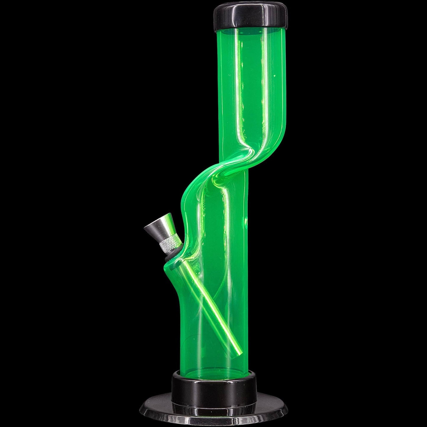 JM Enterprises Bong Acrylic Kink Neck Bong