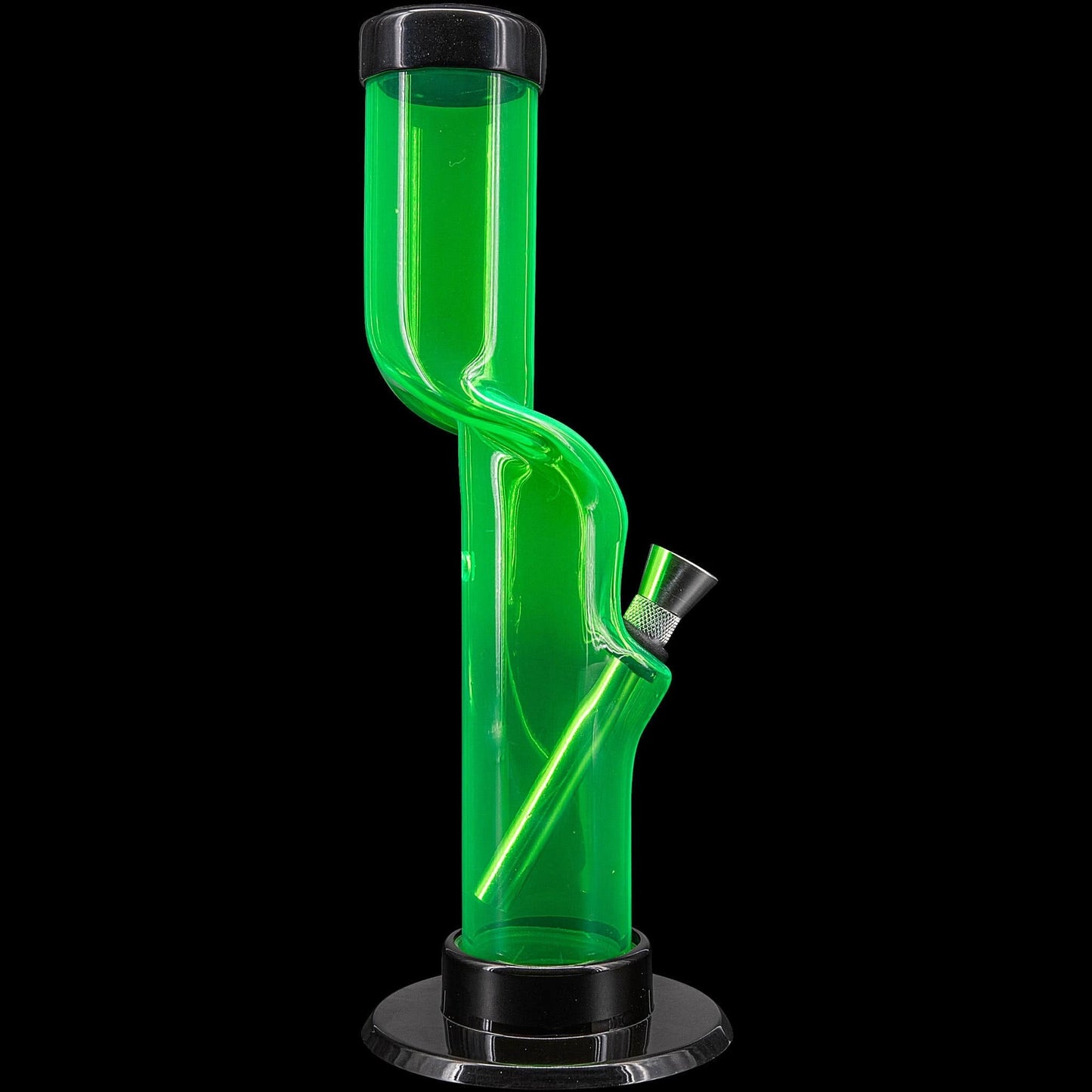 JM Enterprises Bong Acrylic Kink Neck Bong