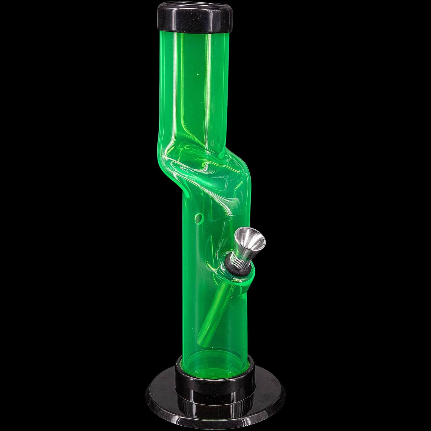 JM Enterprises Bong Acrylic Kink Neck Bong