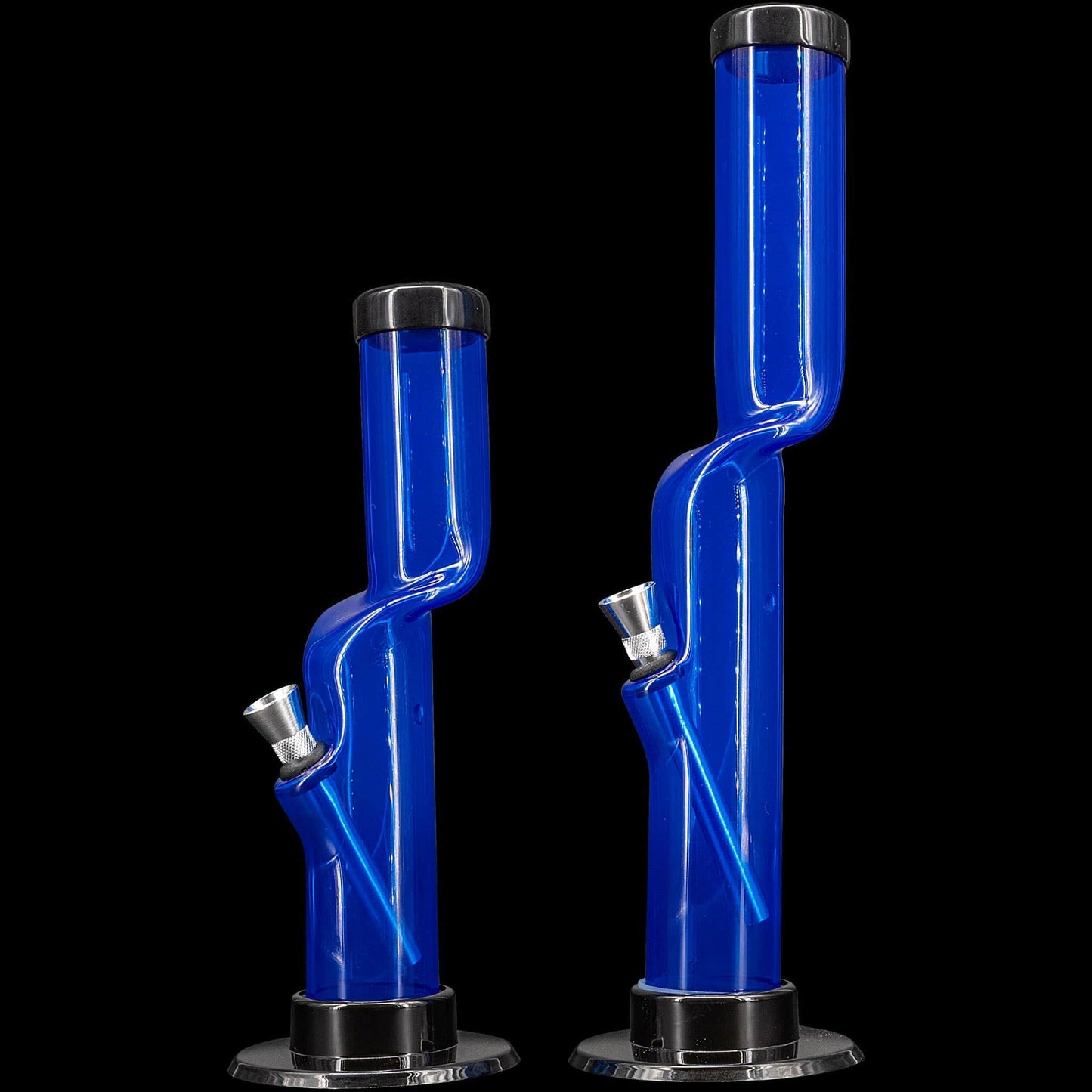 JM Enterprises Bong Acrylic Kink Neck Bong