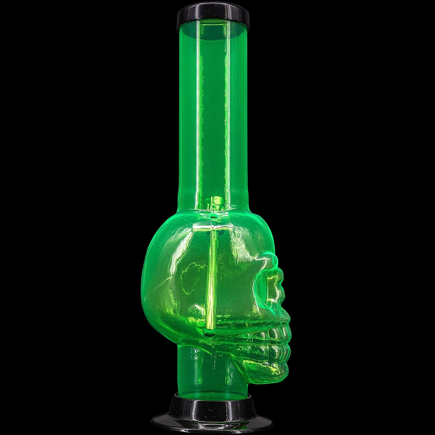 JM Enterprises Bong Acrylic Skull Chamber Bong