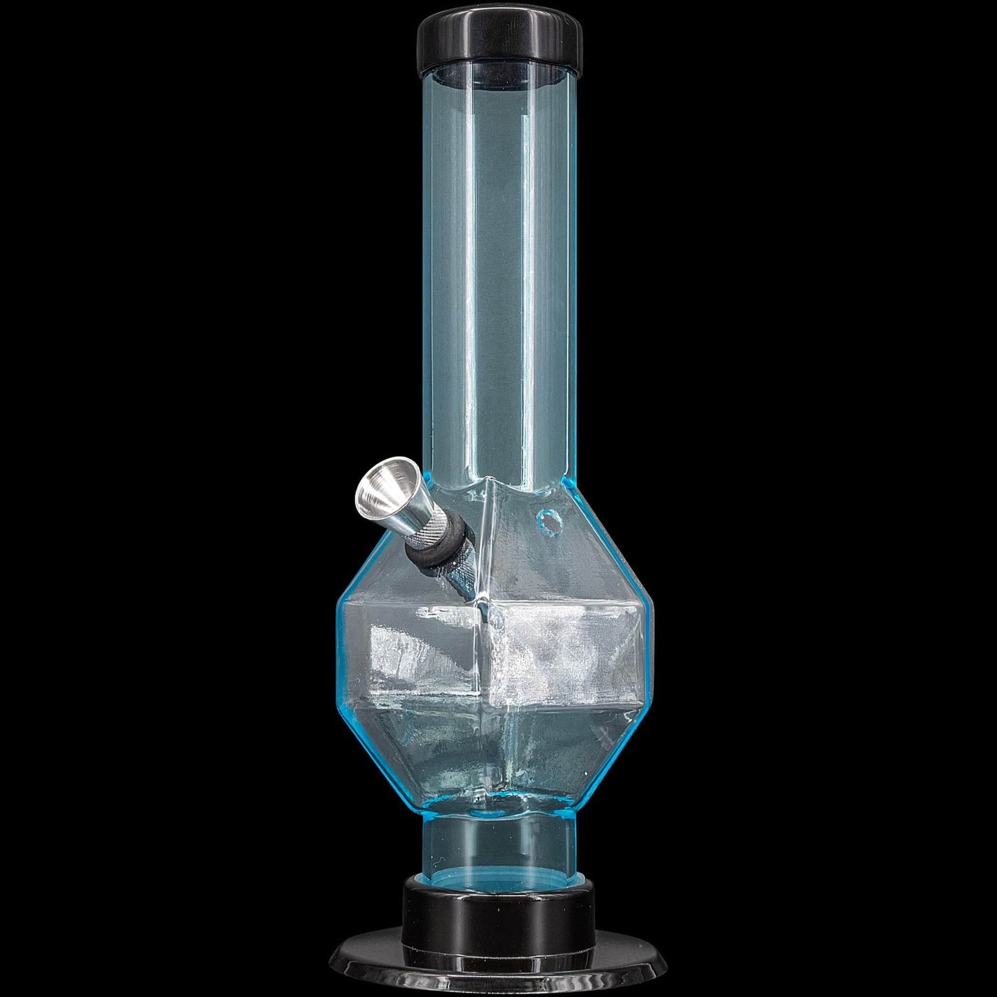 JM Enterprises Bong Light Blue / 9 Inch Acrylic Diamond Bong