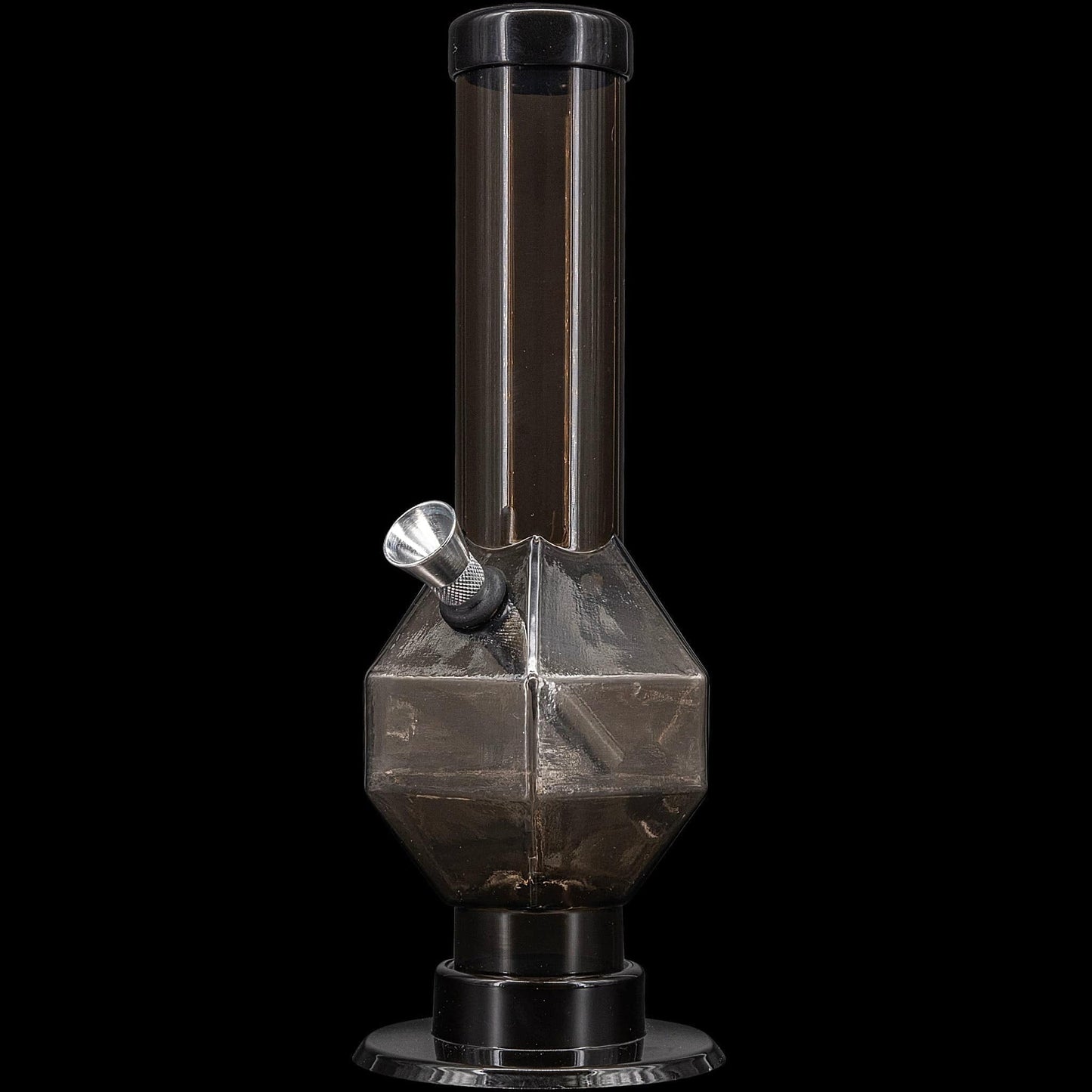 JM Enterprises Bong Black / 9 Inch Acrylic Diamond Bong