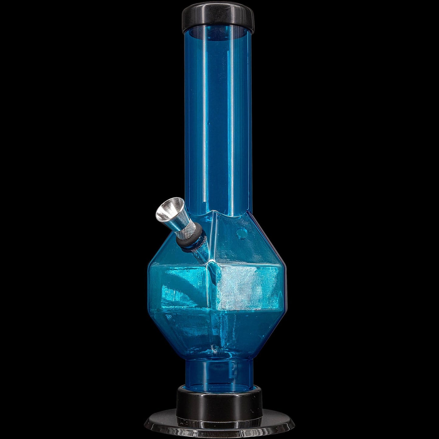 JM Enterprises Bong Ice Blue / 9 Inch Acrylic Diamond Bong