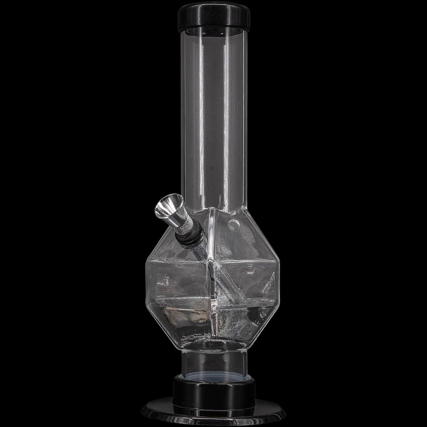 JM Enterprises Bong Grey / 9 Inch Acrylic Diamond Bong