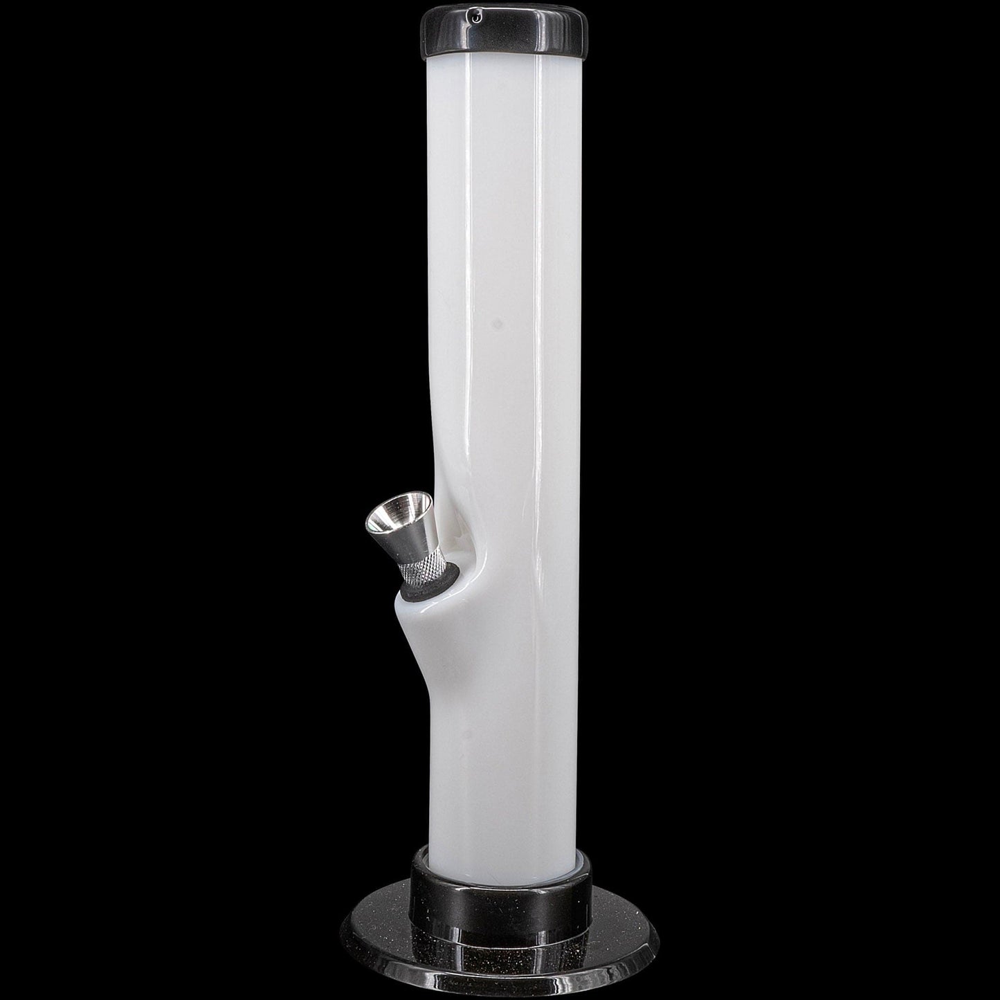 JM Enterprises Bong White / 6 Inch Acrylic Straight Tube Bong