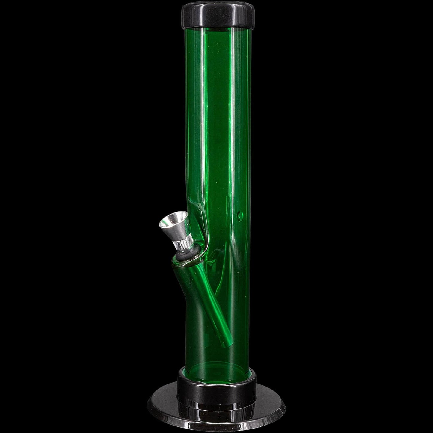 JM Enterprises Bong Green / 6 Inch Acrylic Straight Tube Bong