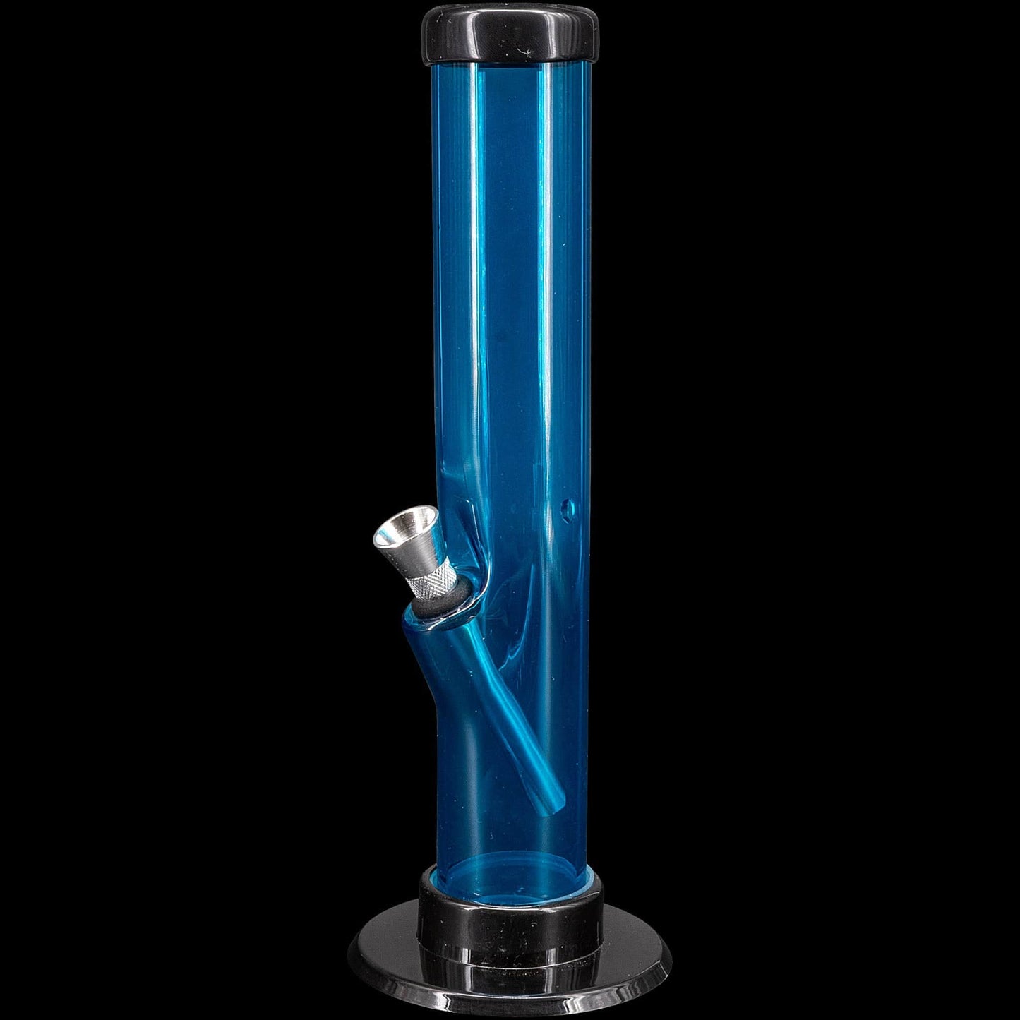 JM Enterprises Bong Ice Blue / 6 Inch Acrylic Straight Tube Bong