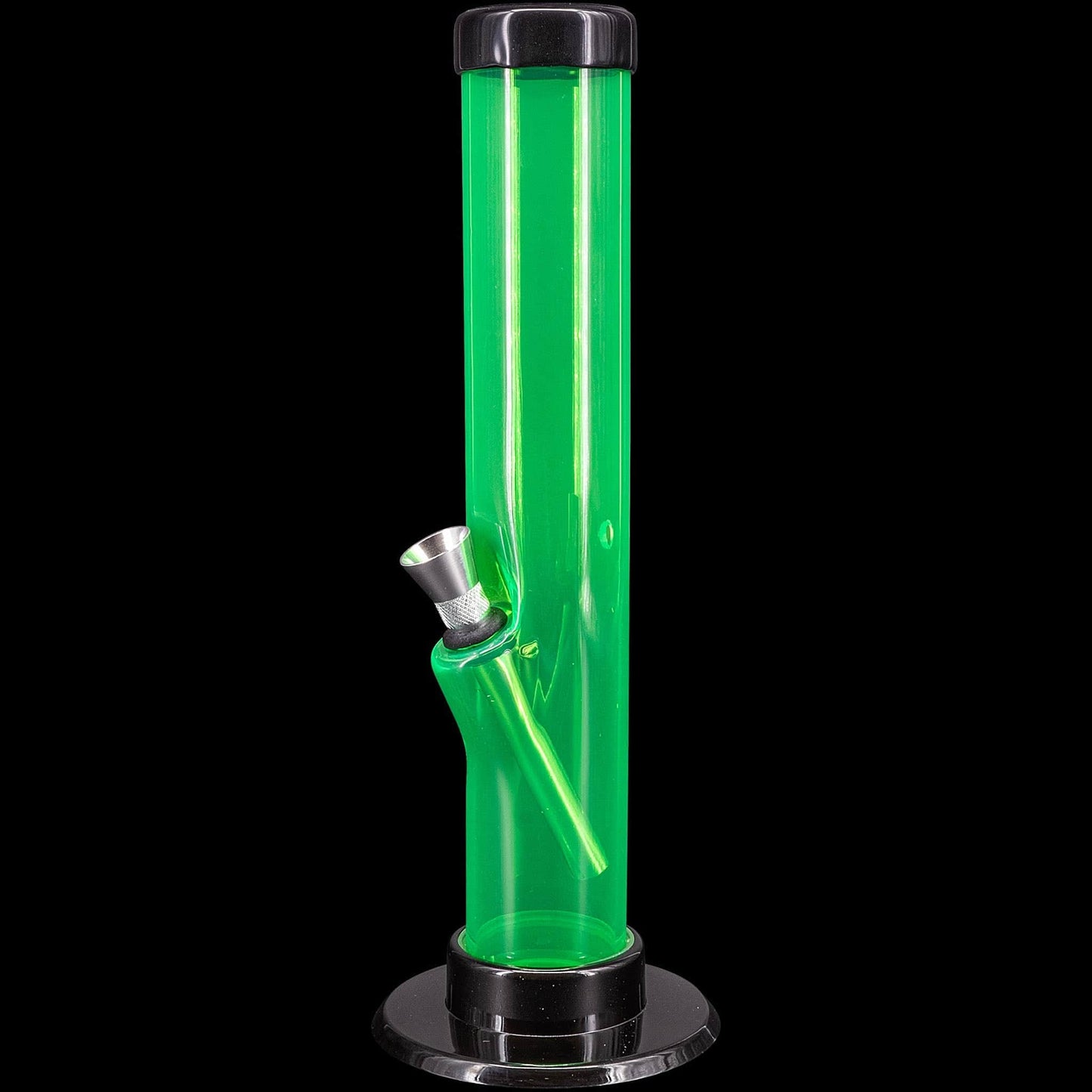 JM Enterprises Bong Illuminati Green / 6 Inch Acrylic Straight Tube Bong