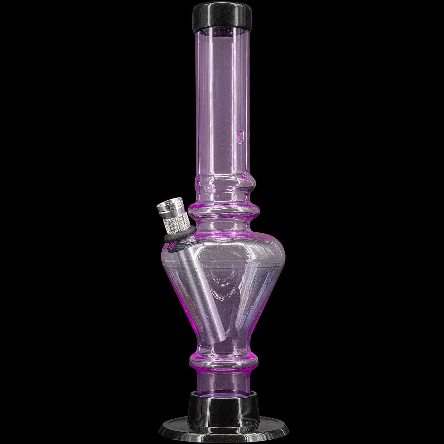 JM Enterprises Bongs Pink 8" Acrylic Blossom Bong