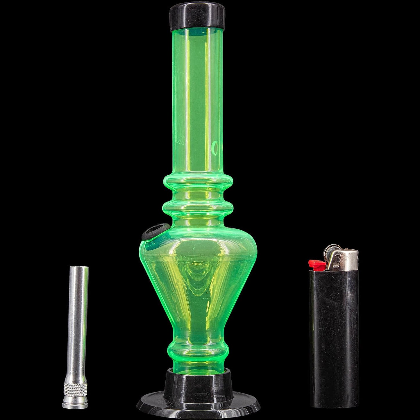 JM Enterprises Bongs 8" Acrylic Blossom Bong