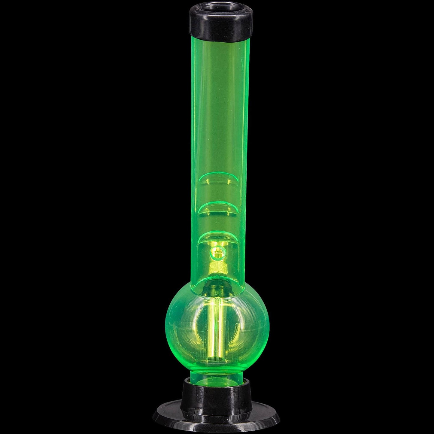 JM Enterprises Bongs 8" Acrylic Angled Neck Bubble Bong