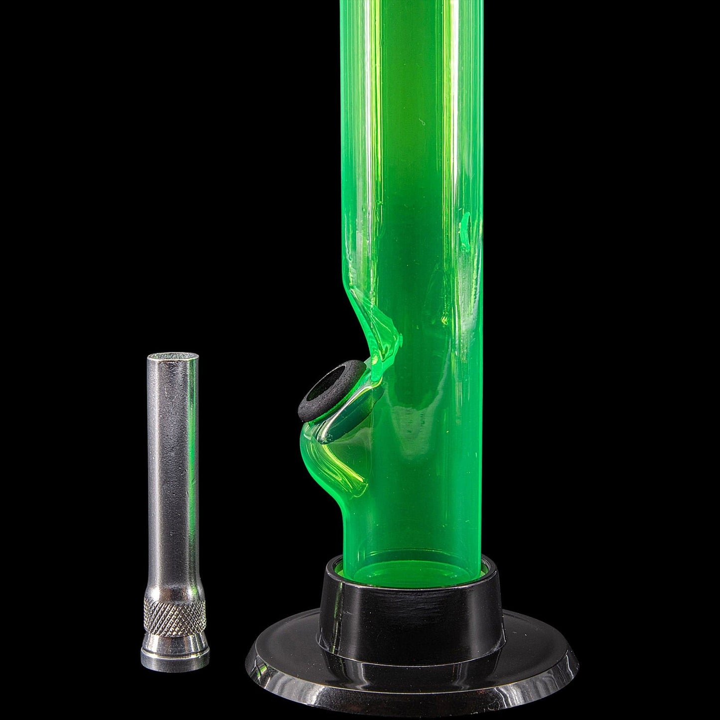 JM Enterprises Bong 6" Acrylic Straight Tube Bong