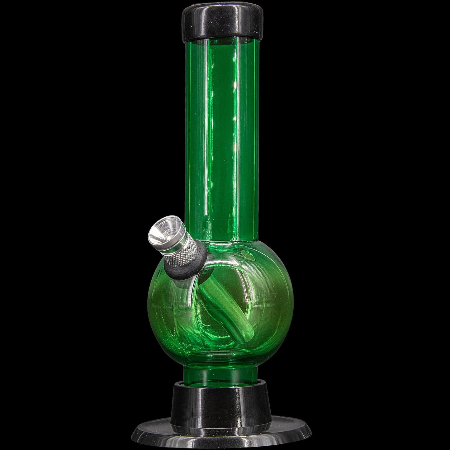 JM Enterprises Bong Green 6" Acrylic Bubble Bong