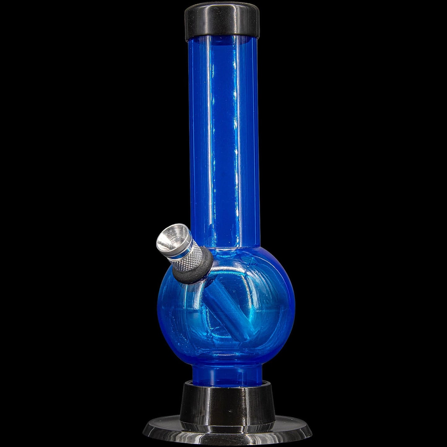 JM Enterprises Bong Blue 6" Acrylic Bubble Bong