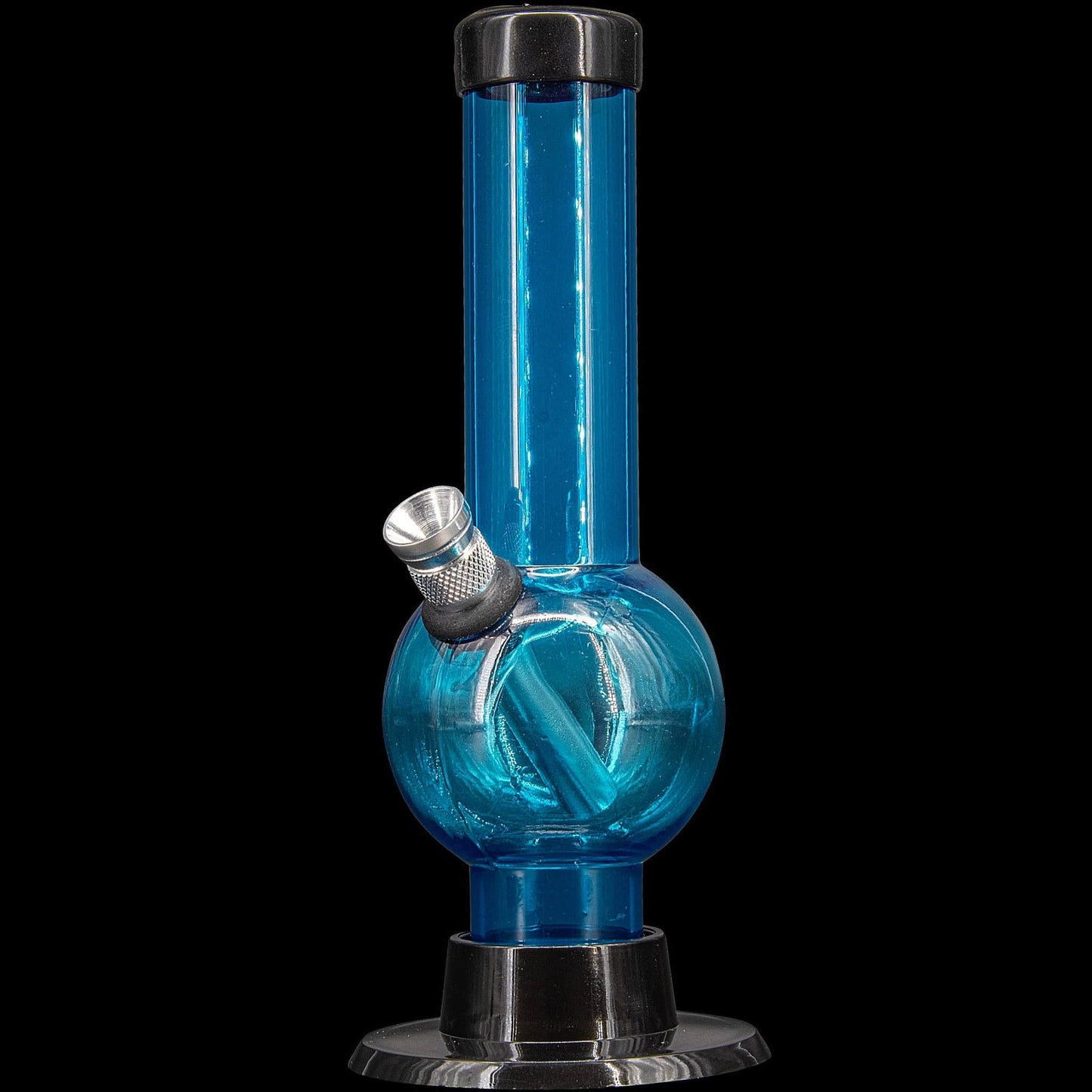 JM Enterprises Bong Ice Blue 6" Acrylic Bubble Bong