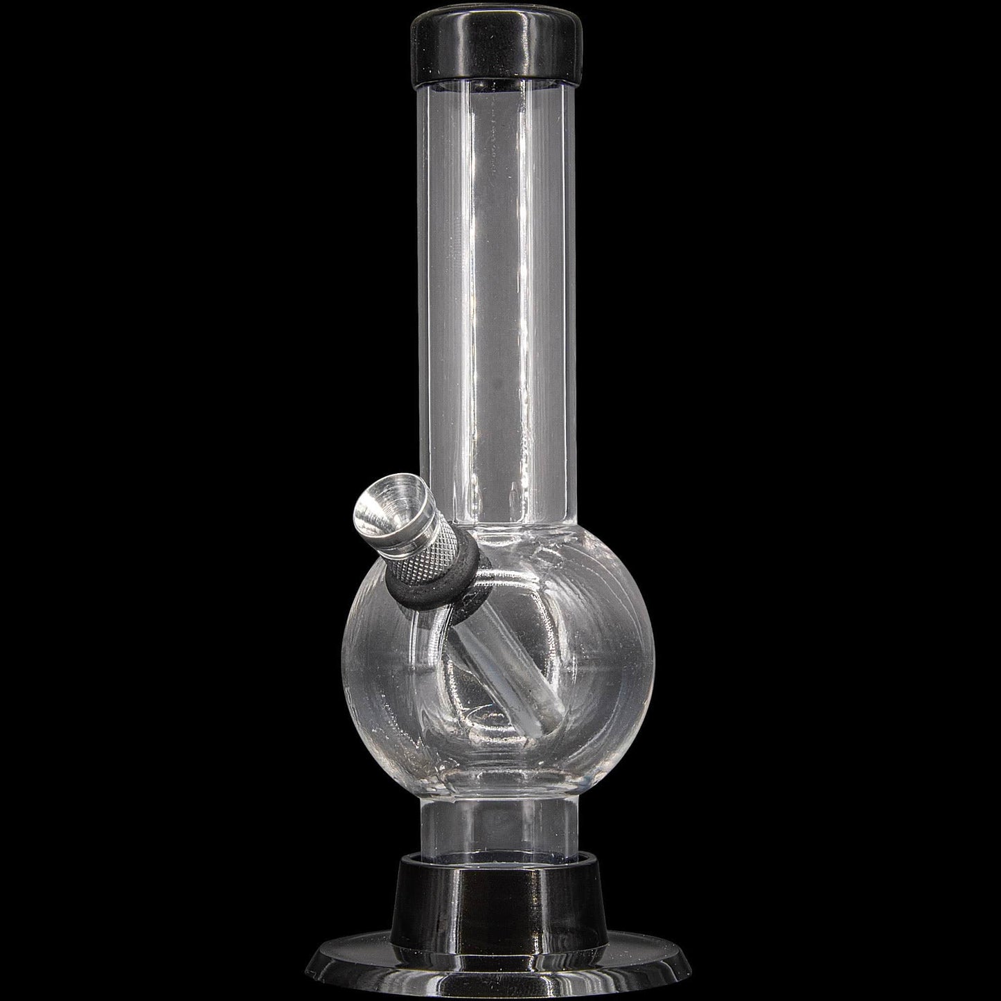 JM Enterprises Bong Grey 6" Acrylic Bubble Bong