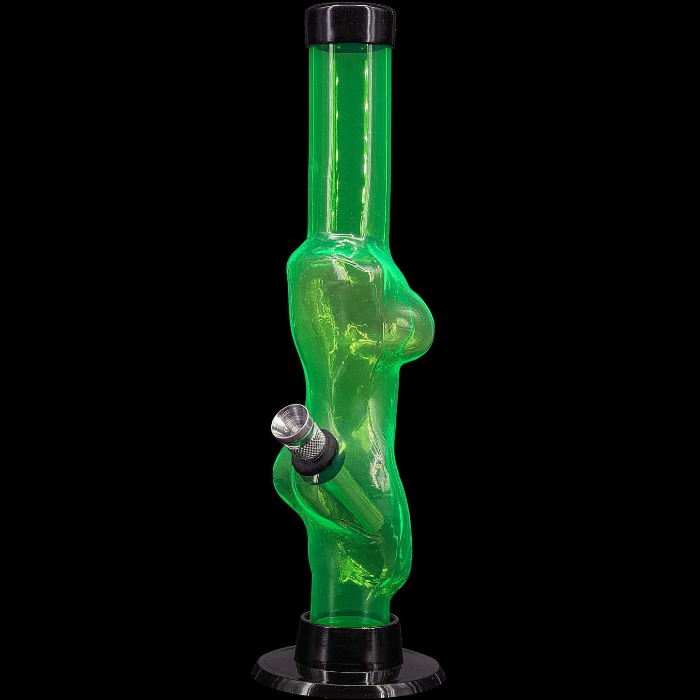 JM Enterprises Bong 8" Acrylic Lady Contour Bong