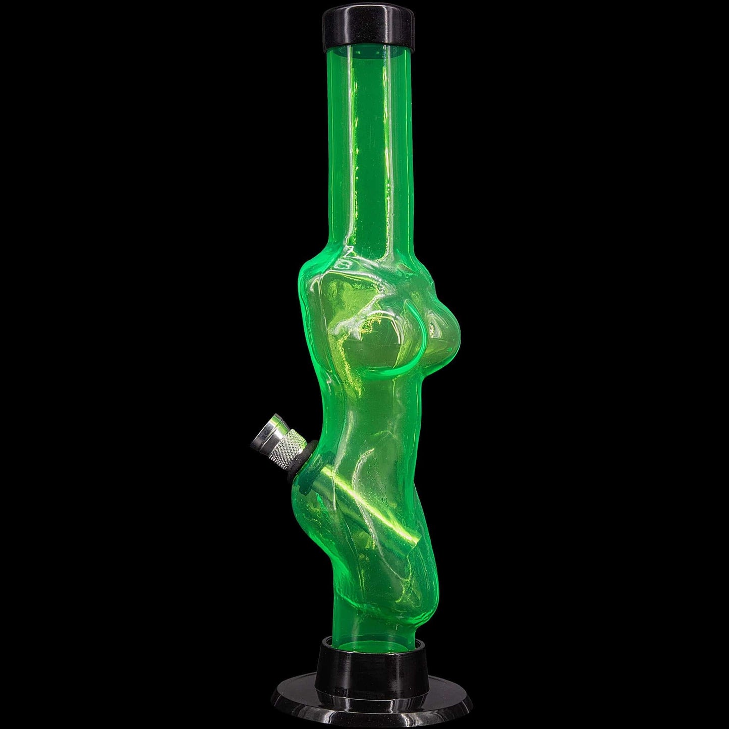 JM Enterprises Bong 8" Acrylic Lady Contour Bong