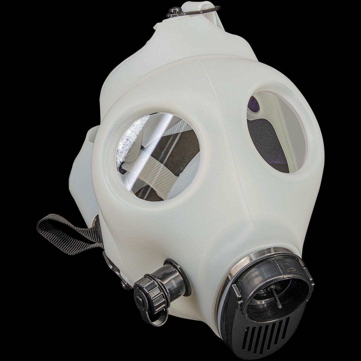 JM Enterprises Bong Acrylic Glow In The Dark Bubble Diffuser Gas Mask