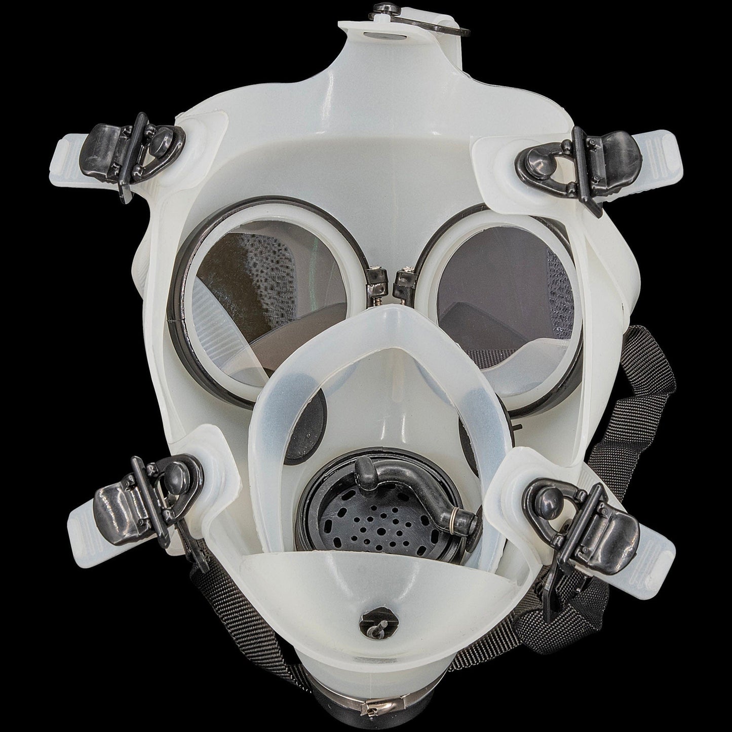 JM Enterprises Bong Acrylic Glow In The Dark Bubble Diffuser Gas Mask