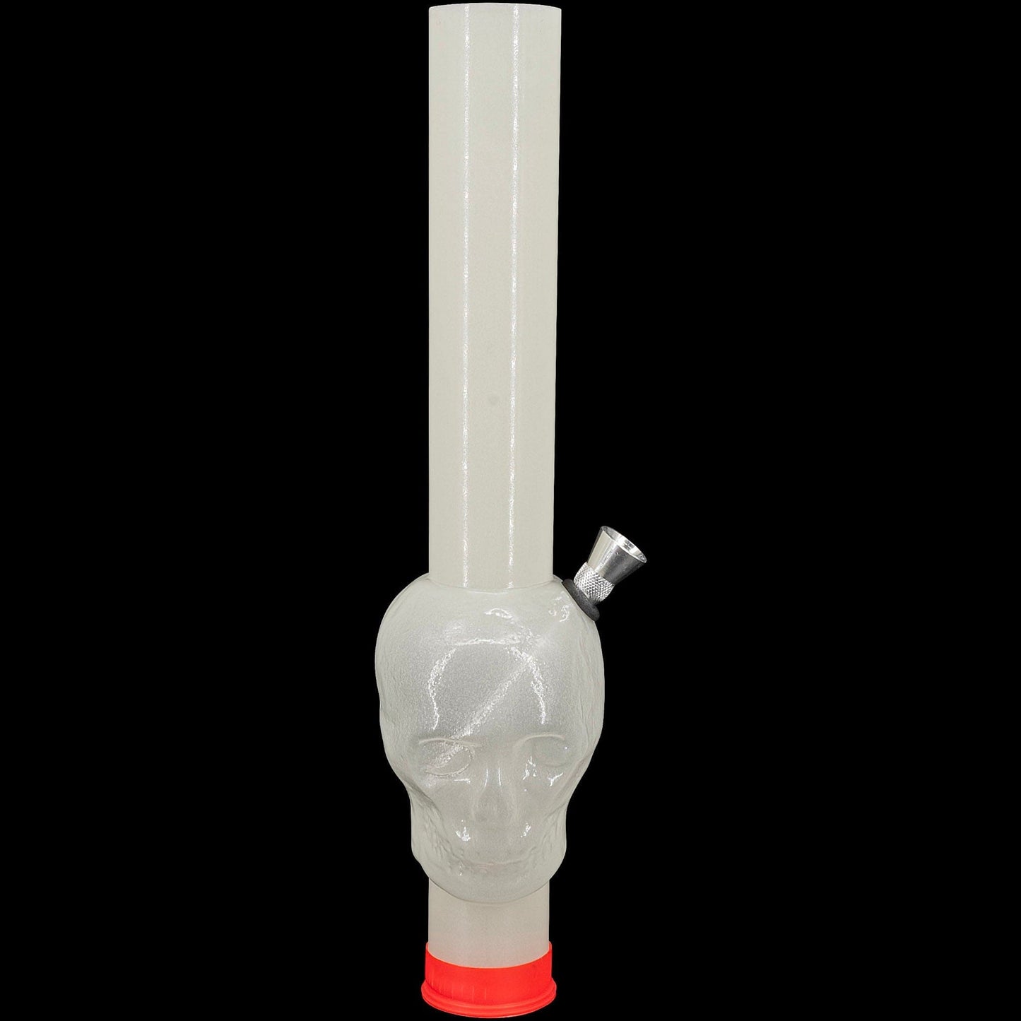 JM Enterprises Bong Acrylic Glow In The Dark Skull Diffuser Gas Mask