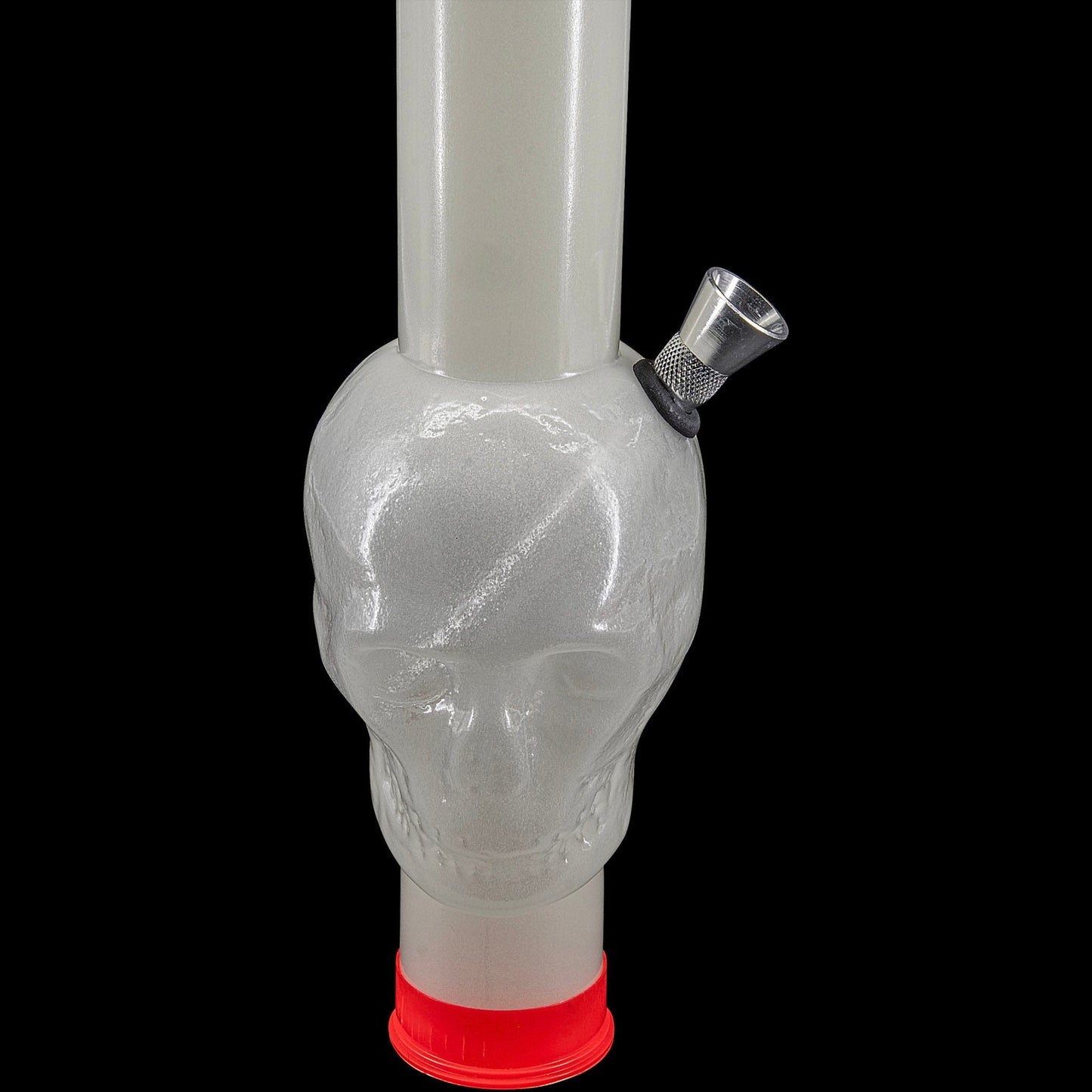 JM Enterprises Bong Acrylic Glow In The Dark Skull Diffuser Gas Mask