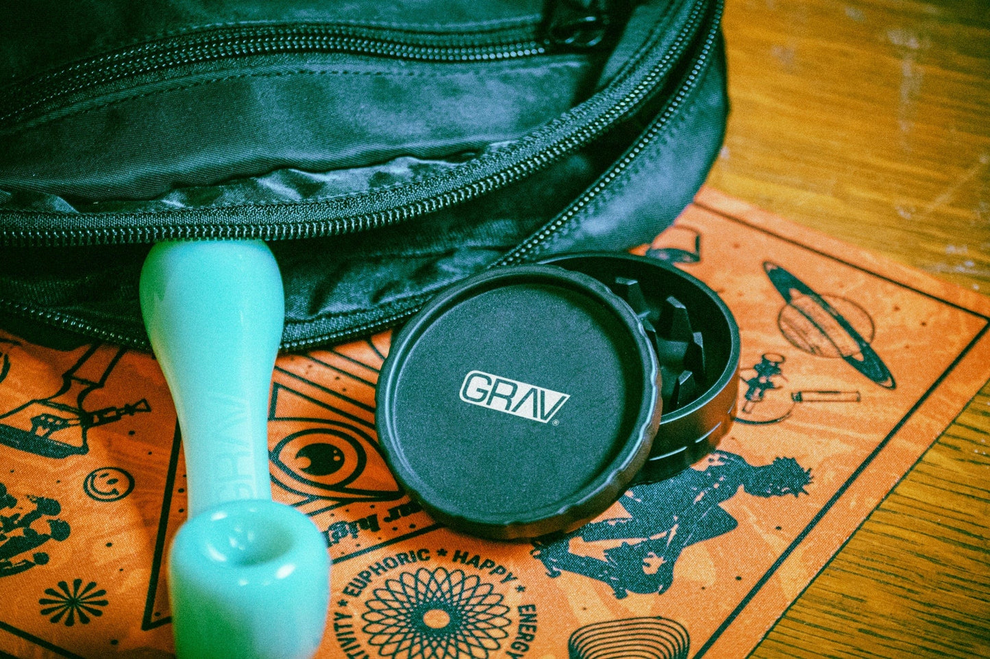 GRAV® Grinder GRAV® Hemp Plastic 2-piece Grinder