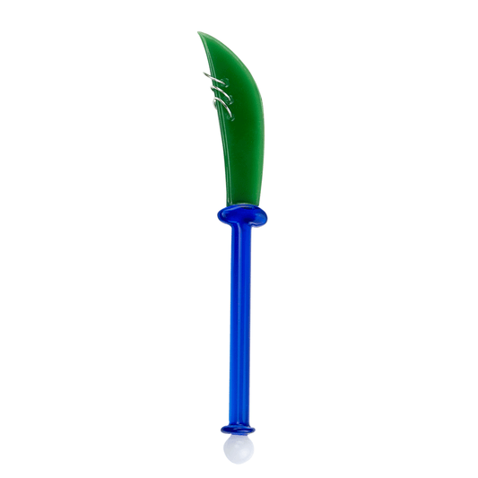 HEMPER Dab Tool Green/Blue Dabbing Staff Glass Dab Tool