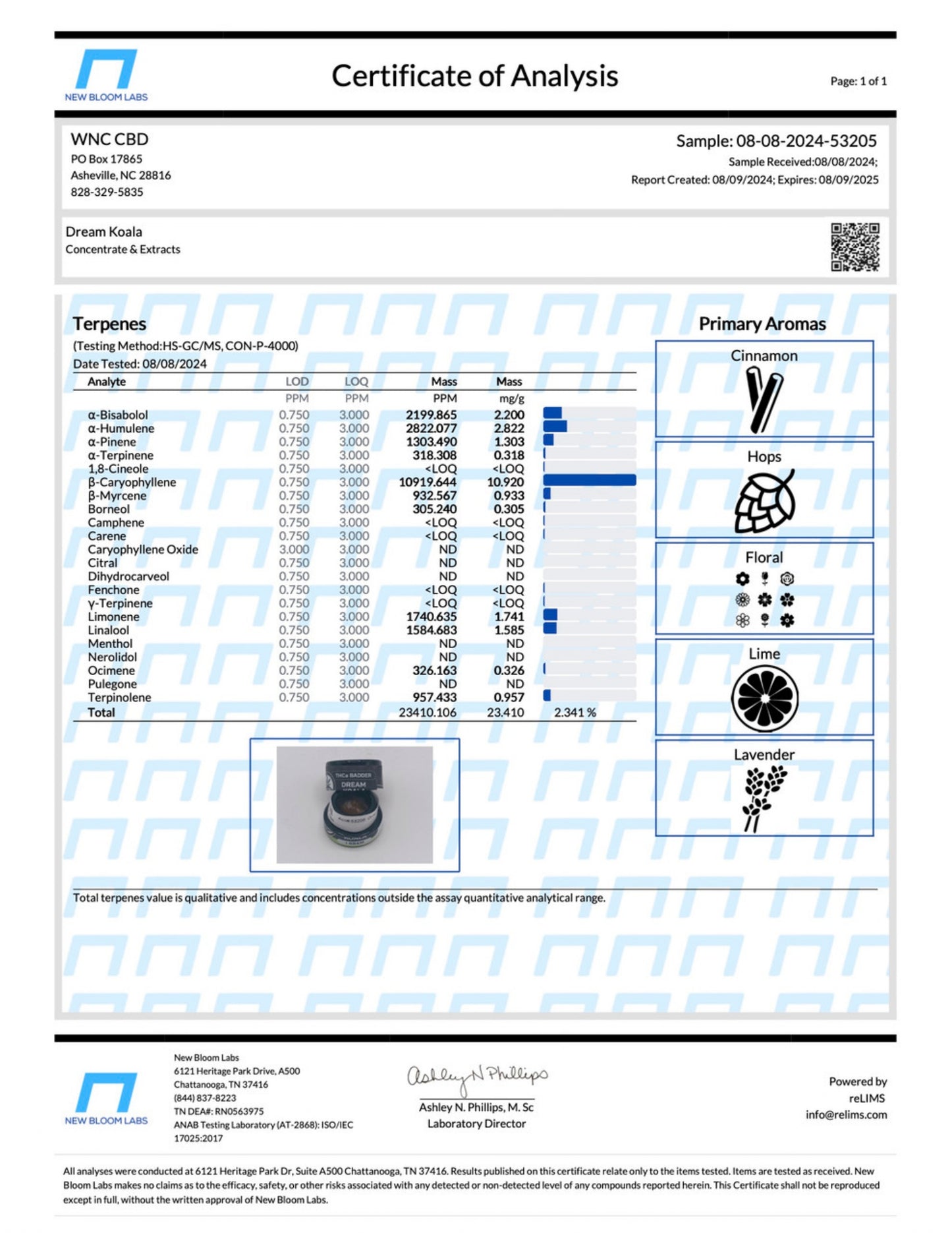 WNC CBD THCA Badder - 3.5g