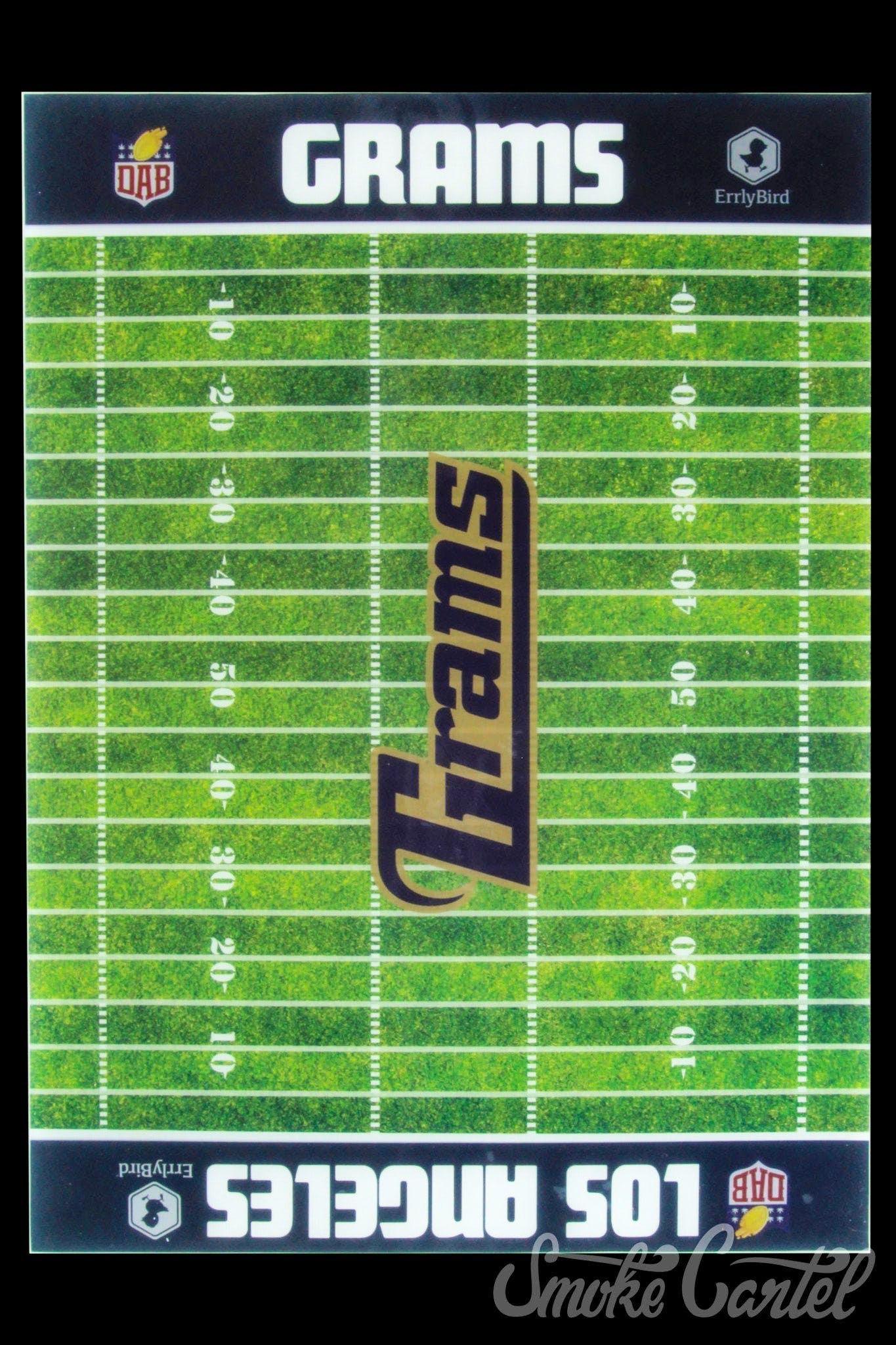 ErrlyBird Dab Mat Grams Football Silicone Mat